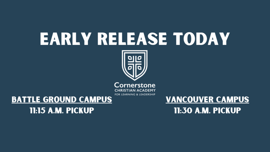 Early Release - Teacher Inservice