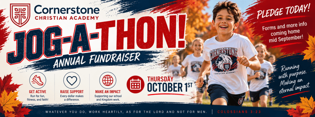 Annual CCA Jog-a-Thon 2026